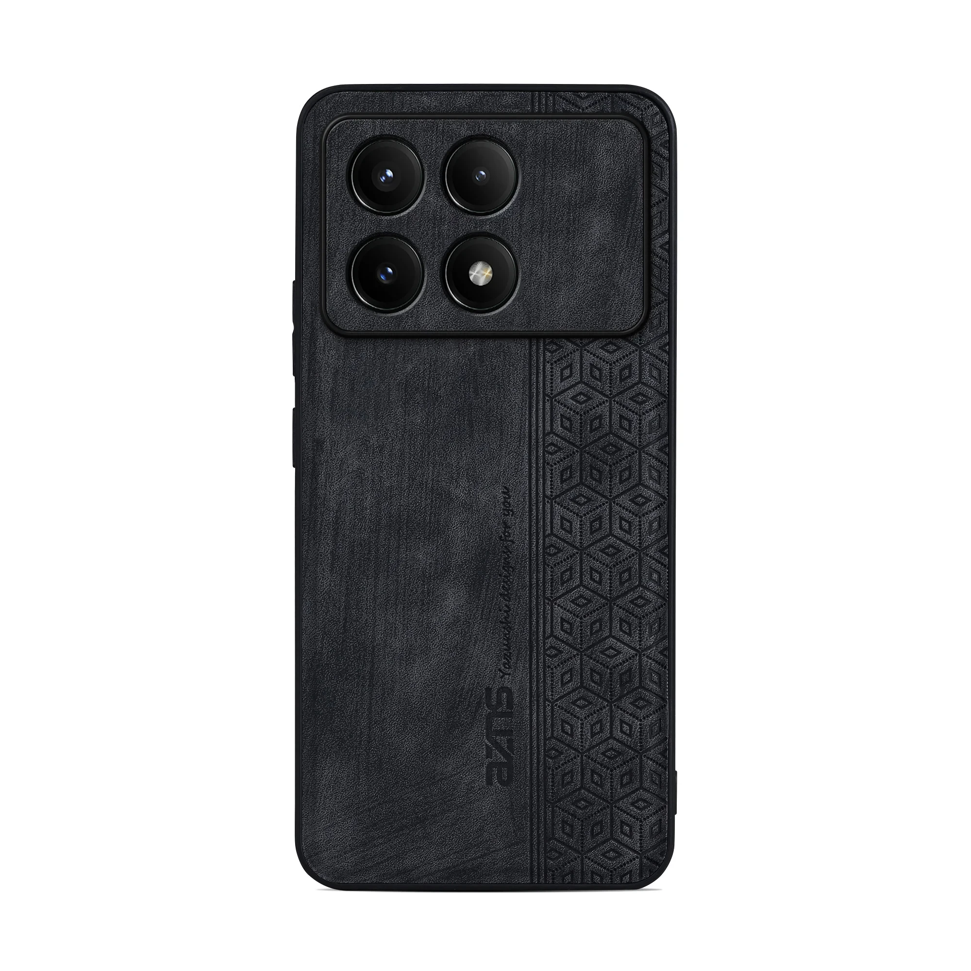 Luxury Leather Embossed Shockproof Phone Case