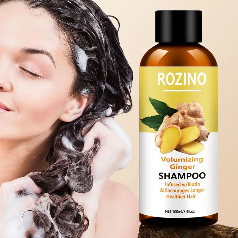 Ginger Essence Shampoo Conditioner Body Wash Soap Moisturizing Repairs Dry, Damaged Hair Anti Frizz Conditioner For Hair Growth