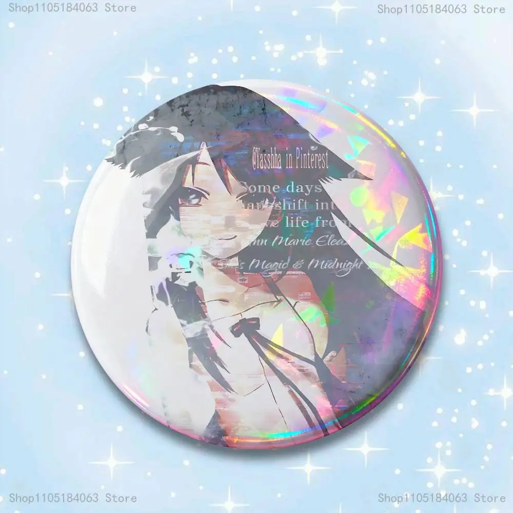Das S-Song von S-Saya Abzeichen 25 32 44 58 75 mm runde Cosplay Pin Bag Decor Fans sammeln Freunde Geschenke Brosche Souvenir – Detail 14