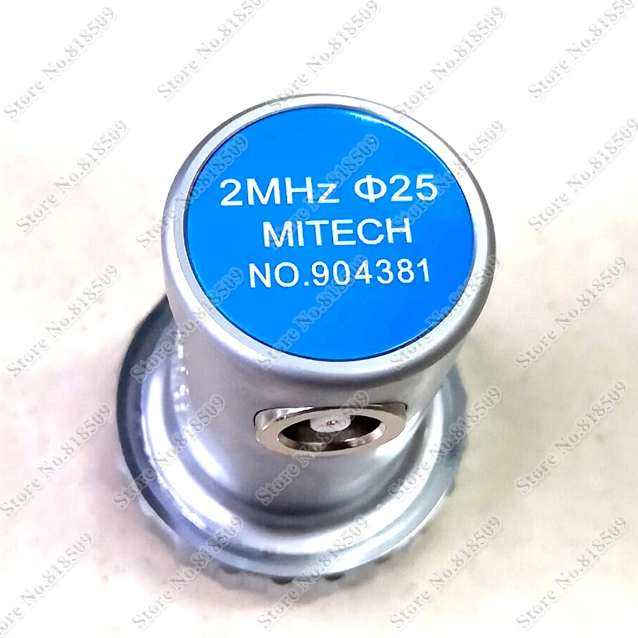 Mitech 2MHz 25mm Straight Beam Probe Single Element Transducer for Ultrasonic Flaw Detector Tester