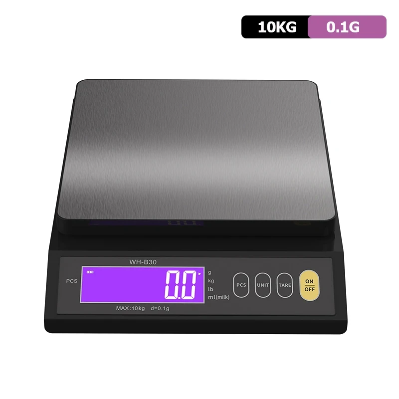Bilancia da cucina digitale, 5 kg – Misurazione precisa fino a 1 g, bilancia alimentare sottile ed elegante, schermo LCD, funzione tara. (Nero - 5 kg) | Leroy Merlin