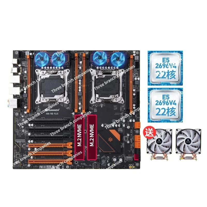 Xeon e5,2696v3,2686v4,デュアルf8d CPUメインボード,ゲームをもっと