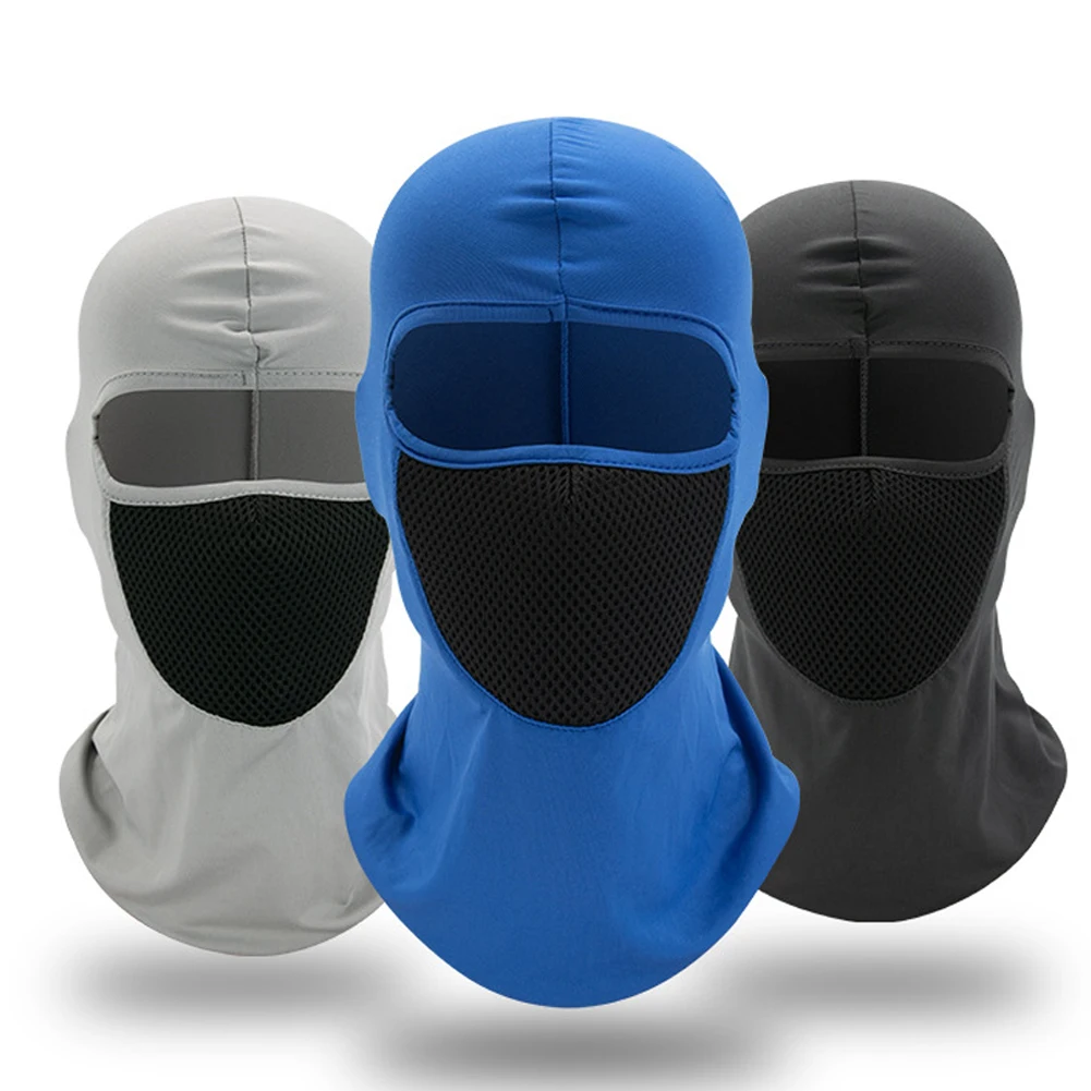 Outdoor Balaclava Full Face Mask Hood Motorcycle Bandana Cycling Hunting Hat UV Protection Neck Gaiter Cycling Equipment cycling face masks thermal balaclava mask cycling hat cycling hats