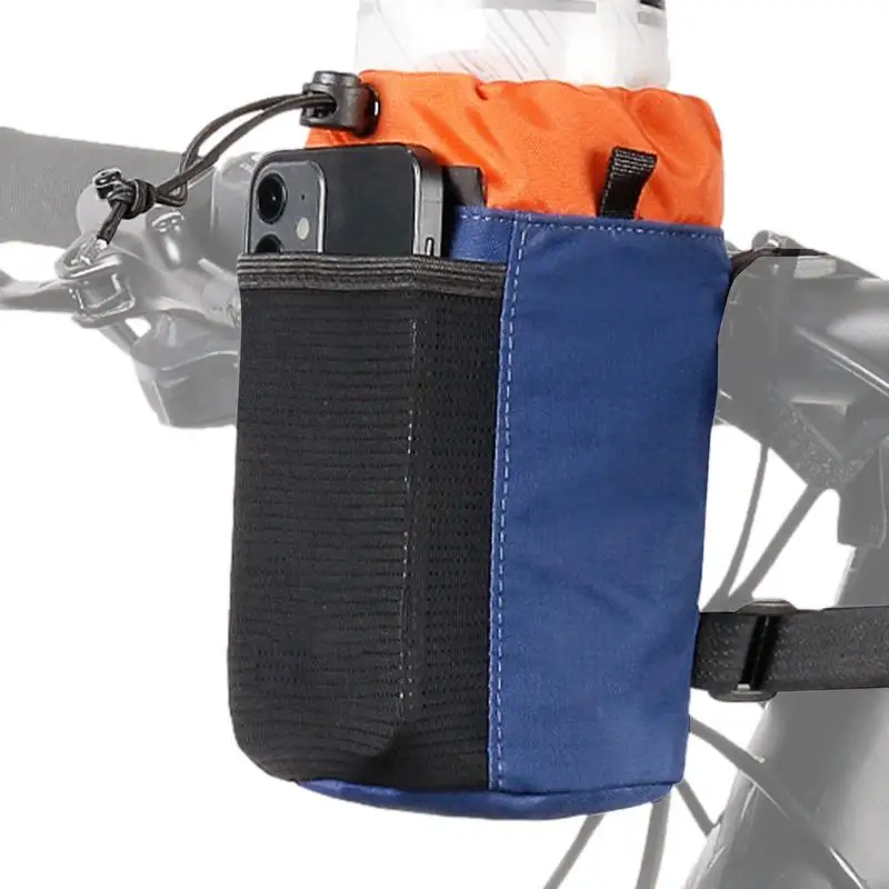 

Сумка для бутылки с водой на руль, водонепроницаемая вместительная сумка для хранения, износостойкая сумка для бутылки с водой, Hangable