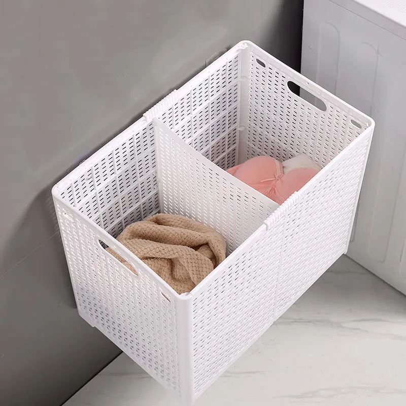 Foldable Laundry Basket - Mounteen in 2023  Laundry basket, Plastic store,  Organic wood