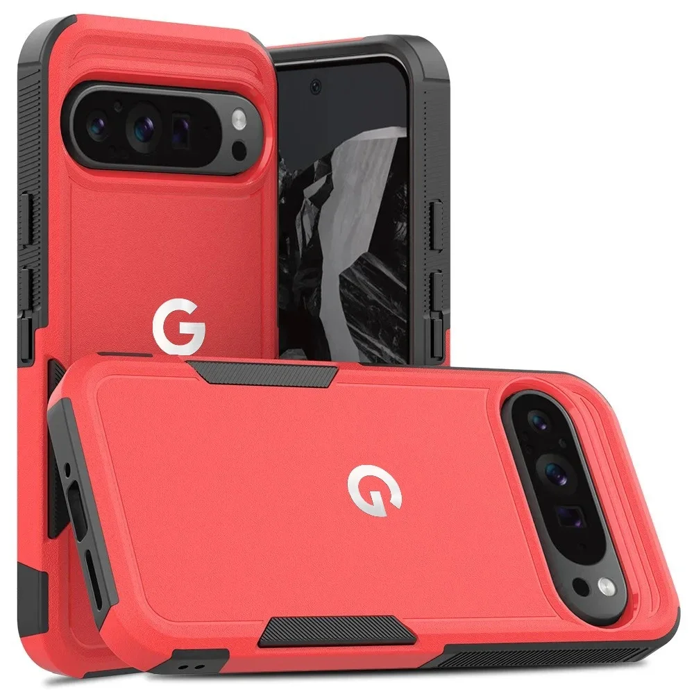 Enhanced Heavy Duty Armor Rugged Phone Case - Shockproof Military Cover, PC+TPU Construction