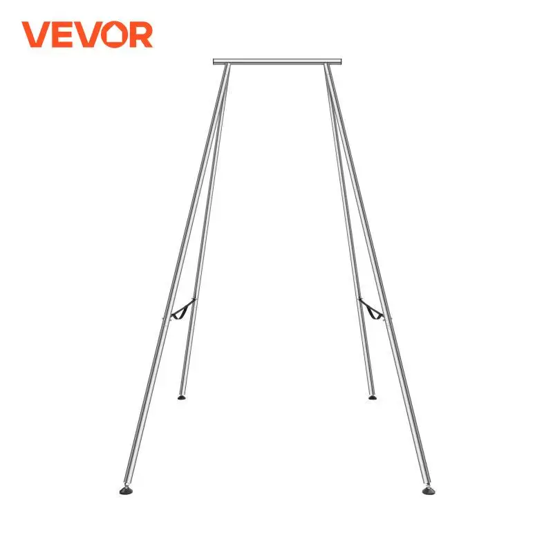 Aerial Yoga Frame 9.67 ft VEVOR Max 551.15 lbs Load Chrome-Plated Steel Pipe Inversion Yoga Swing Stand aerial yoga hammock