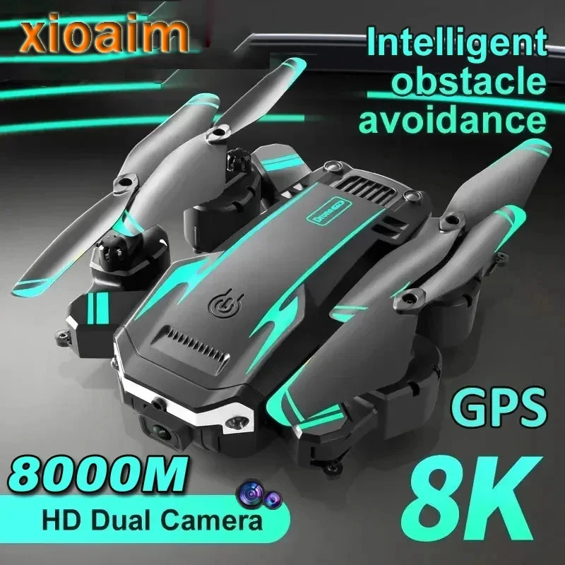 

For Xiaomi P15/G6pr/V88 Drons 4K Professinal With Wide Angle Dual HD Camera Drone Foldable 5G WIFI FPV Remote Control Helicopte