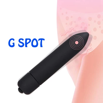 10 Speed Mini Bullet Vibrator G Spot Vibration Vagina Clitoris stimulator Dildo vibrator Adult sex Toys for women Masturbation 3