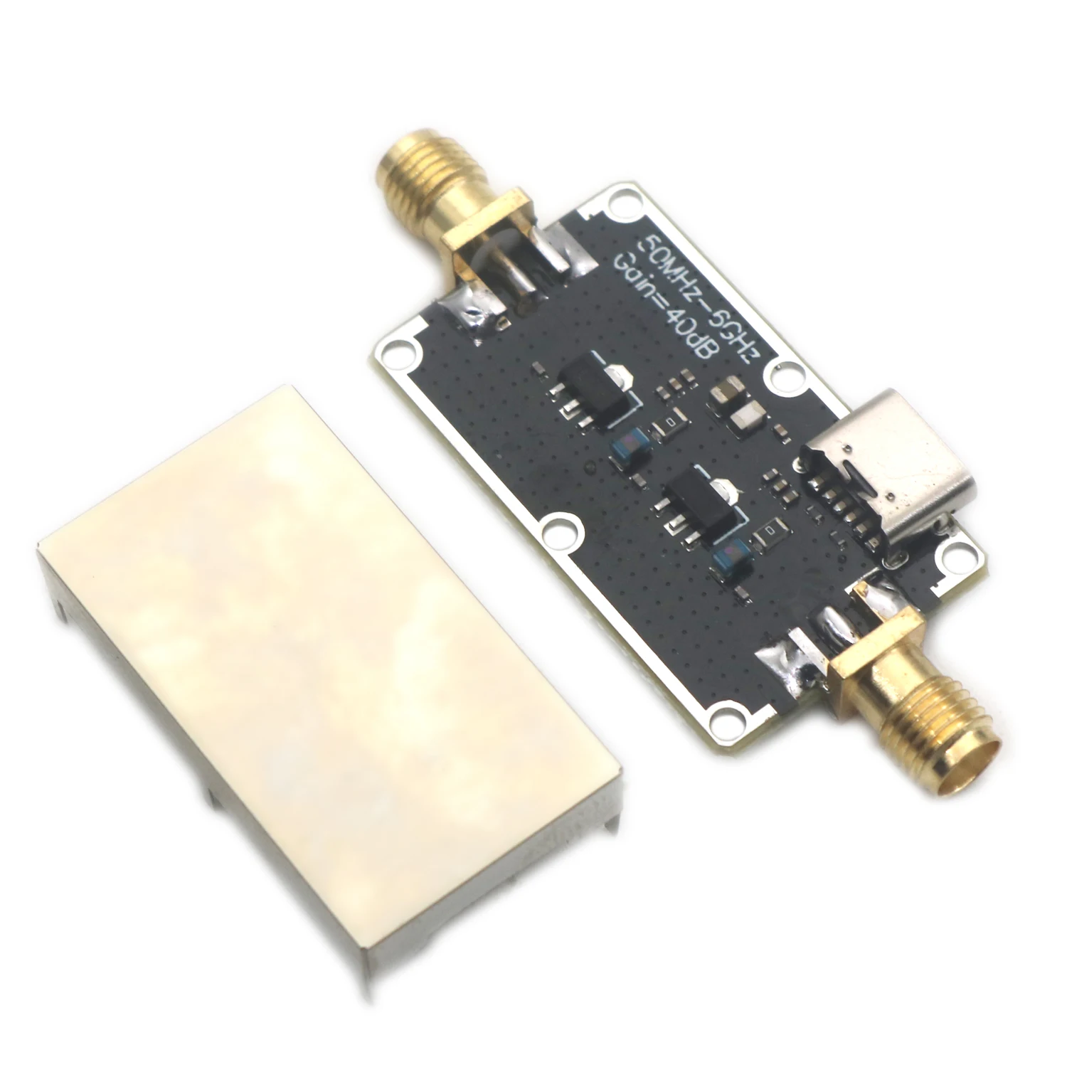50Mhz-6Ghz LNA High Flatness Amplifier 10DB 20DB 30DB 40DB RF Drive Signal Receiver 433Mhz 915Mhz 1.2Ghz 1.5Ghz 2.4Ghz 5.8Ghz