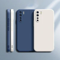 Original Soft Case for OPPO A91 Camera Protection Carcasa Square Liquid Silicone OPPOA91 Luxury High Qualtiy Classic Cover Funda 1