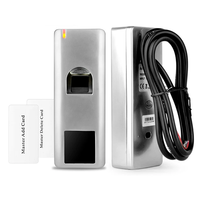 Waterproof IP66 Metal Biometric Fingerprint Standalone Access Control System Rfid 125khz Reader Door Access Control 1000 Users 1