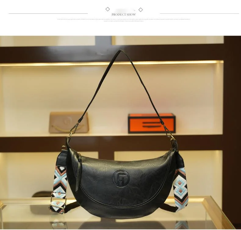 Borsa a tracolla da donna sotto ascella con tracolla larga_voghion.com