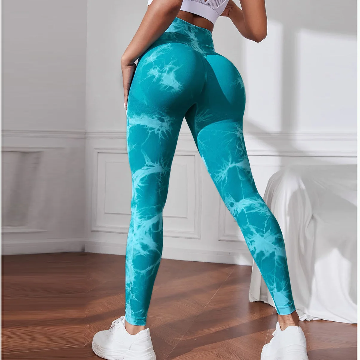 Women Sport Leggings Push Up Workout Clothing Big Booty Tights Scrunch Butt Fitness Gym Yoga Pants Running Seamless Shorts