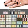 14tip Full Cover Nail Stickers Forest Nail Decoration Nails Sticker Designer Self Adhesive Nail Sticker Flowers Nail Art Sticker 1