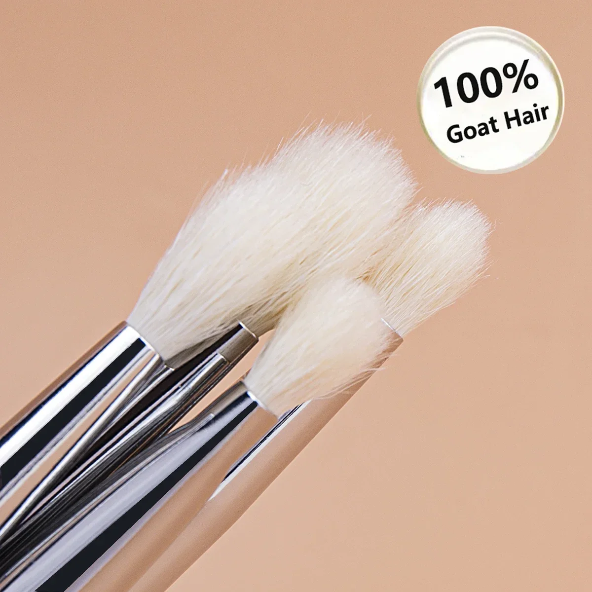 Makeup Eyeshadow Brushes Flat Eye Shadow Shader crease Blending Brushes Goat Hair Eye Shadow Liquid Cream Powder Make Up Tool 4