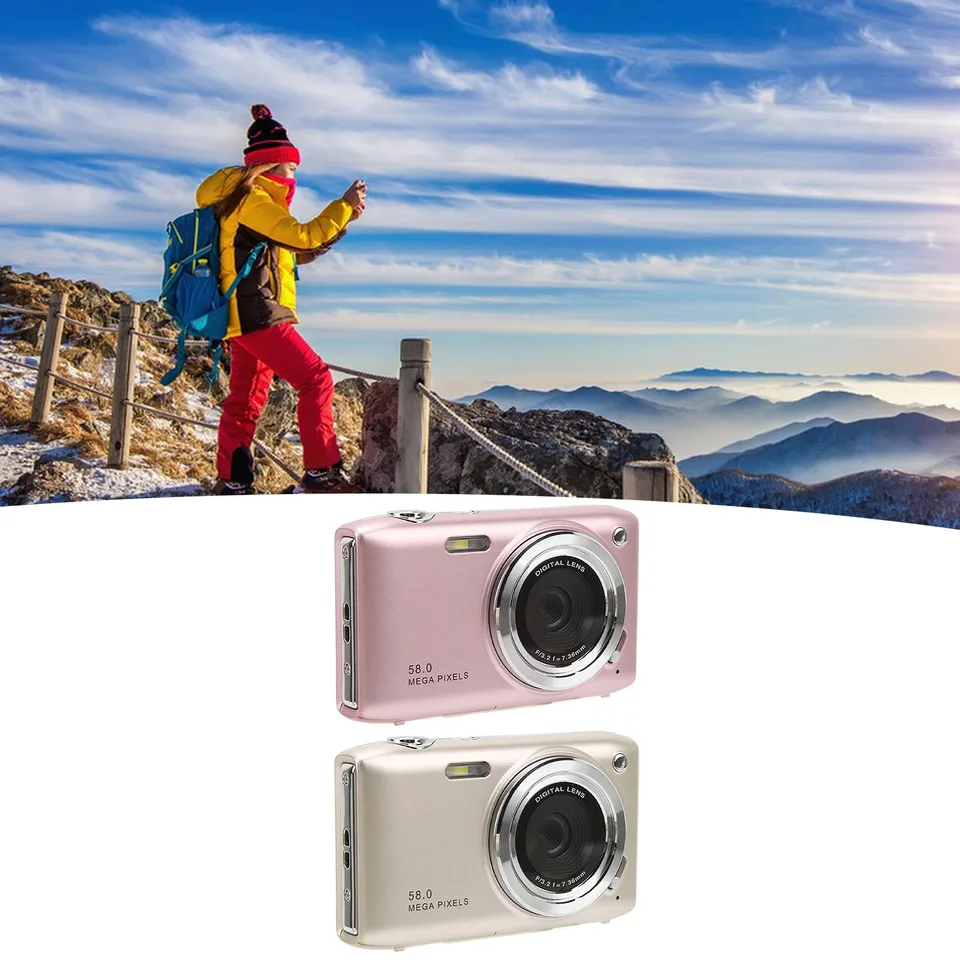 LAN LSF -appareil photo zoom 16X Appareil photo numérique 4K 2,88