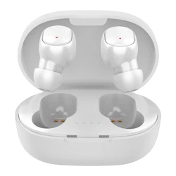 Wireless Bluetooth Earphones - Sport Touch Control Headset with LED Display & Stereo Sound (White)