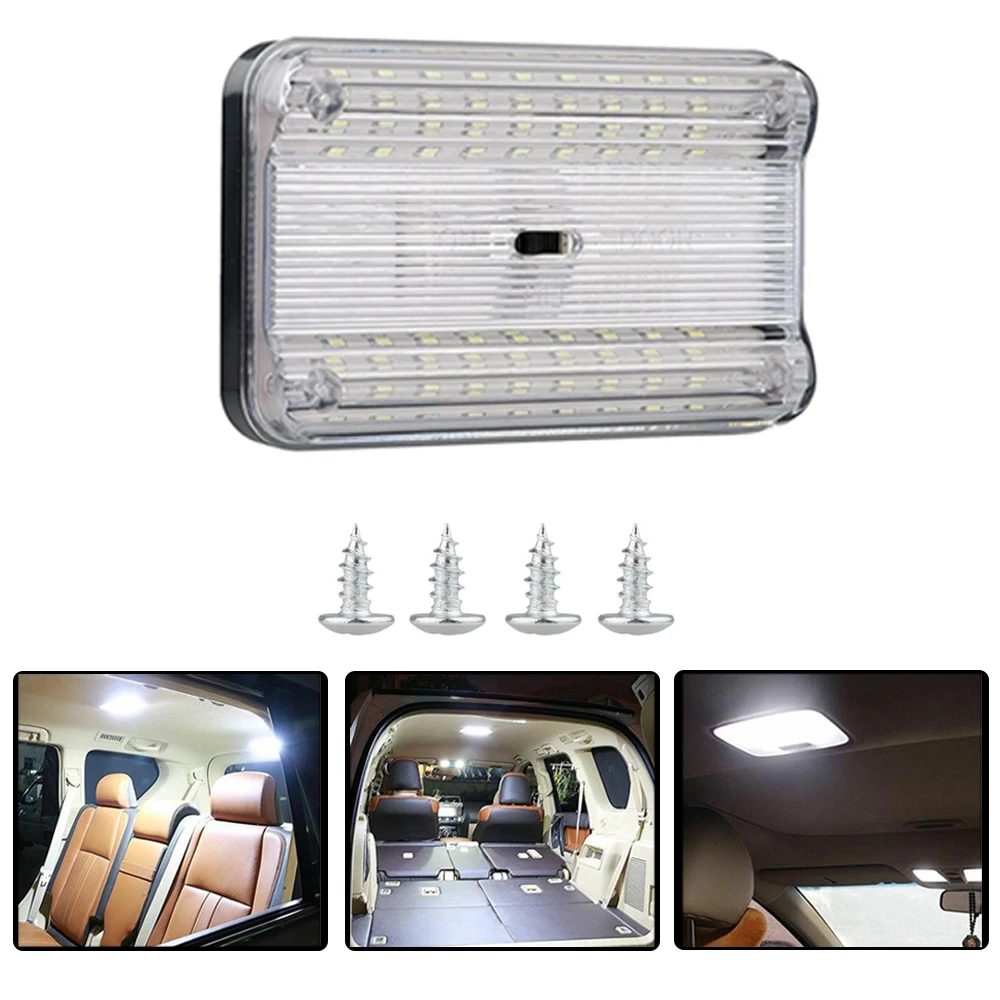 

DC 12V 36 LED Car Truck Vehicle Auto Dome Roof Ceiling Interior Light Lamp Bulb Kit White for Cars Vans Camper Vans Taxis