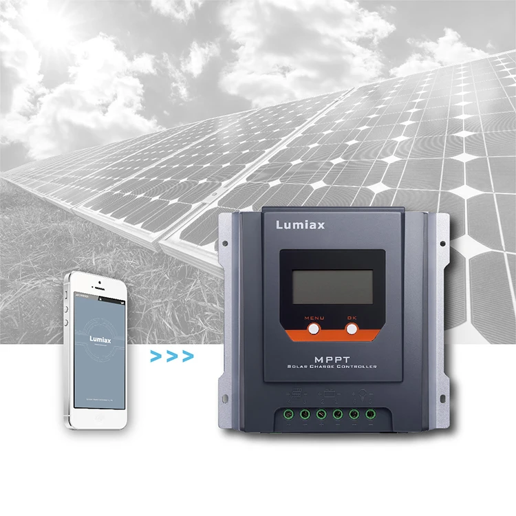 

Lumiax Высококачественная RV-яхта OEMODM 20A 30A 12V 24V солнечная панель Off Grid System Mppt контроллер Солнечный контроллер заряда