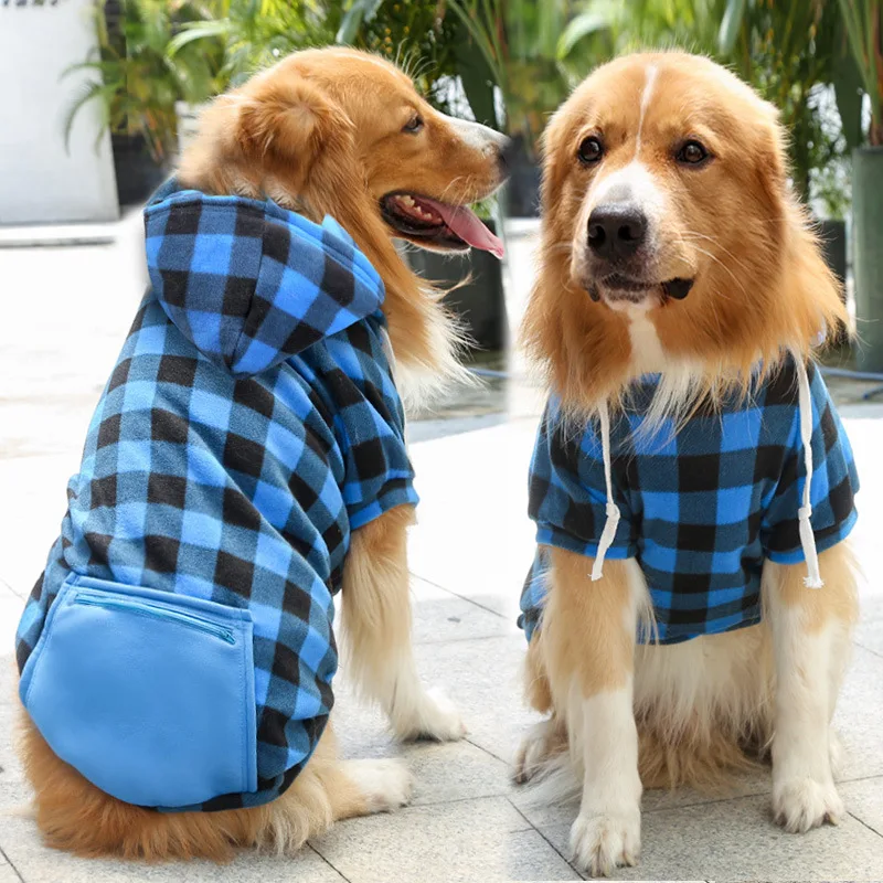 

Winter Clothes For Dogs Hoodies Grid The Dog Coat Winter Clothing Big Dogs Fleece Designer Luxury Clothing