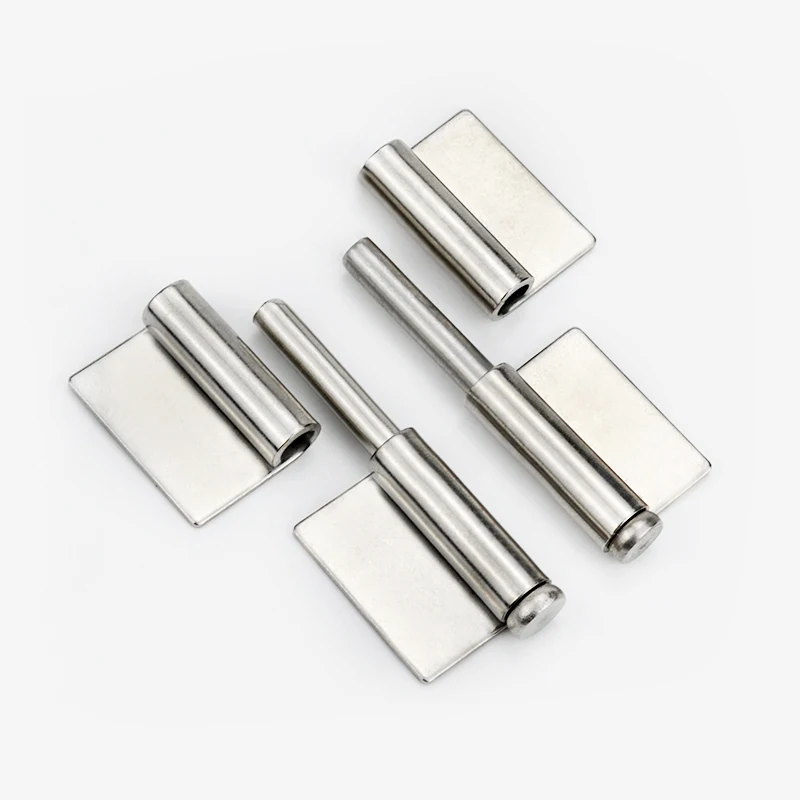 Stainless Steel Hinge Industrial Equipment Door Iron Cabinet Welding Detachable Flag Shaped Hinge CL223