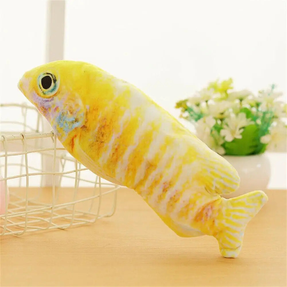 Electronic Fish Cat Toy Usb Kicker Fish Toys Realistic Flopping Wiggle Interactive Accessories Pet Supplies Interesting Things