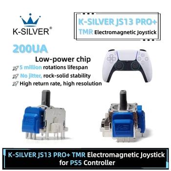 2/10PCS for PS5 K-SILVER JS13 PRO+ Replace TMR Effect Joystick 3D Analog Stick for DualSense PS5 Latest upgrade 3D Analog Sensor 1