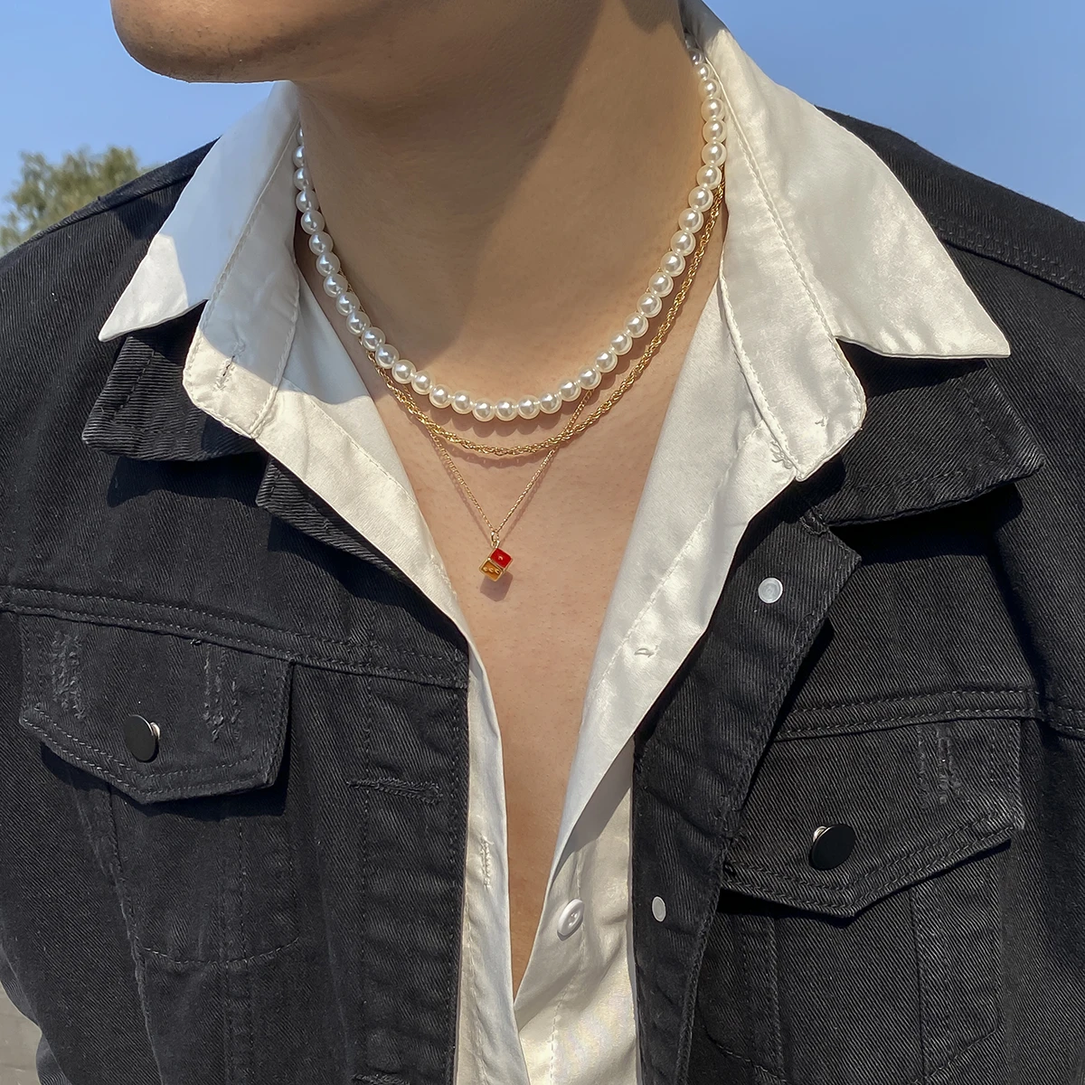 最大48%OFFクーポン最大48%OFFクーポンh'eres GEN NEUTRAL NECKLACE