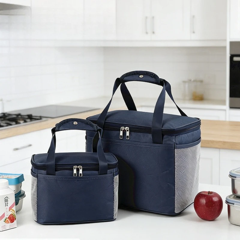 쌀단열 가방, 방수 및 방유 피크닉 가방, 휴대용 간단 도시락 가방, 학생 도시락 가방