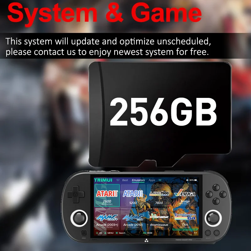 thumbnail image 5 of Tarjeta de sistema de juego para consola de juegos Trimui Smart pro Tarjeta de memoria TF 30000+ juegos retro para PSP/PS1/SS/MAME/Arcade Plug and Play, 5 of 5
