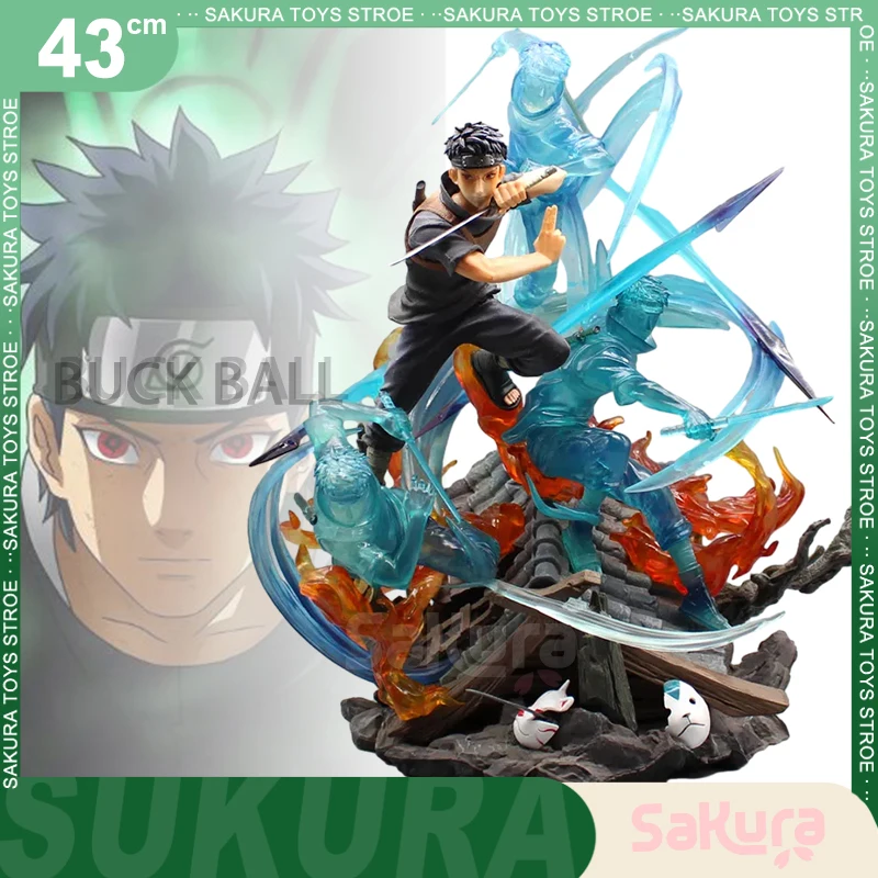 

Anime Naruto Figure Uchiha Shisui Extra Large Figurine 43cm Pvc Collectble Decor Models Uchiha Series End Shisui Statue Toys Gk