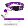 Moon and Star Cat Collar，Pets Collar with Bell Pendant - A Fashionable Safety Cat Accessory 2