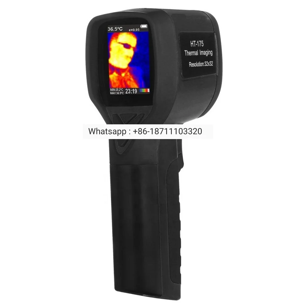 

New Brand Industrial Usage Termography Camera HT-175 Resolution 32X32 Digital Thermal Imager -20 to 300 Degree