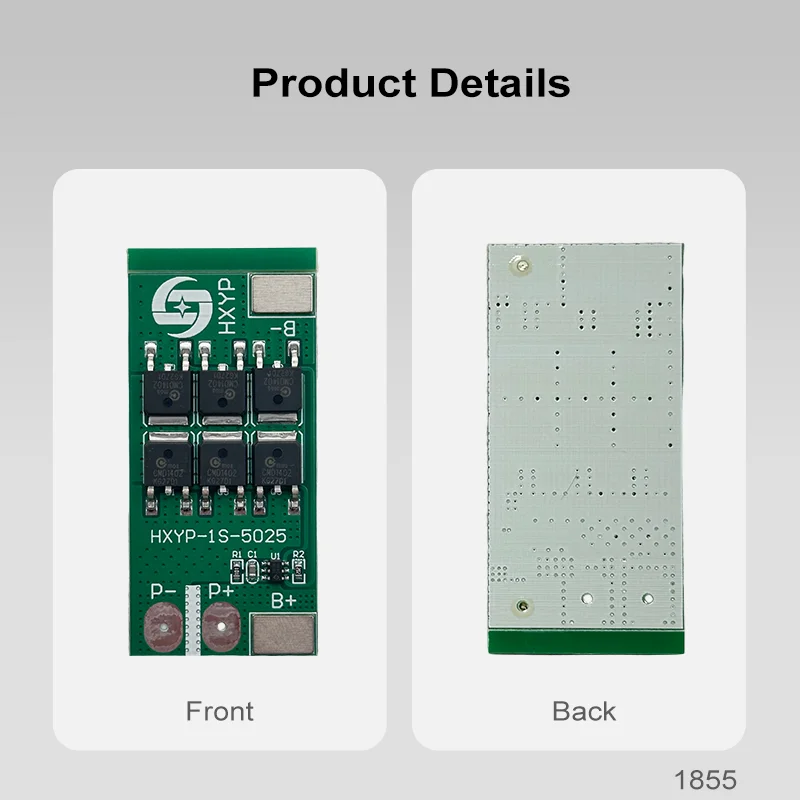 BMS 1S 12A 20A 25A 3.7V lithium battery protection board 18650 4.2V charging vol
