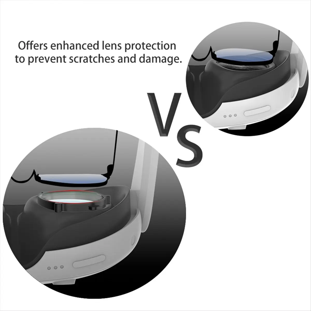 메타 퀘스트 3 렌즈용 VR 렌즈 프레임 자석 안경 프레임 빠른 분해 VR 액세서리