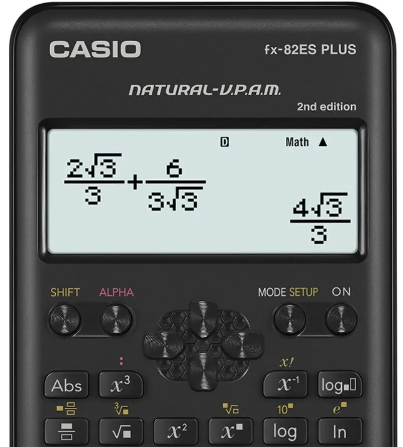 Original CASIO FX-82EX Scientific Calculator 274 Functions 10 + 2 Digits  Engineering Students High School Lab Office - AliExpress
