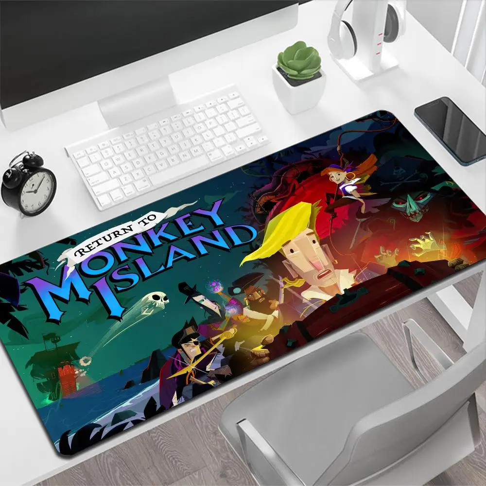 Ritorno A Monkey Island Gaming Mouse Pad Large Mouse Pad Pc Gamer Computer Mouse Mat Big Mousepad Xxl Tappeto Tastiera Tappetino Da Scrivania