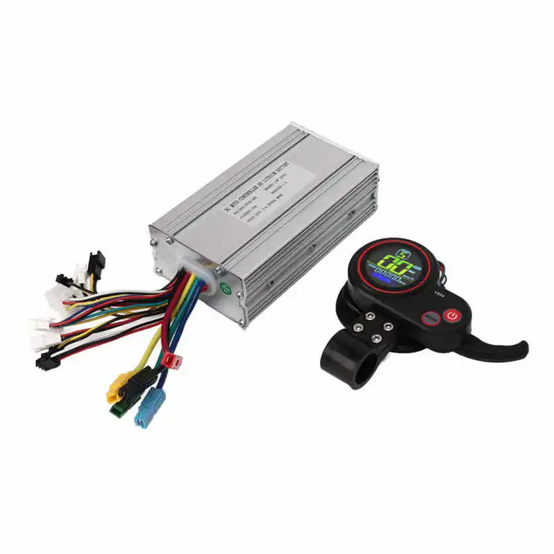 Electric Bike Controller Kit 36v 48v 1000w 1500w 35a Brushless Dc Motor Controller With Lcd