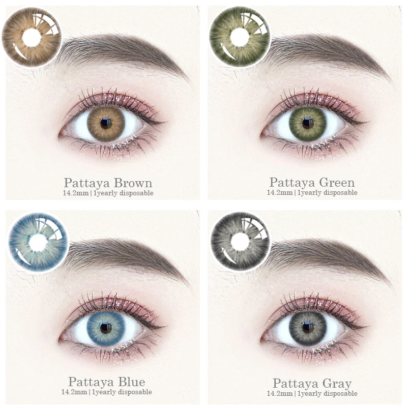 KSSEYE JEWEL 아름다운 바이올렛 컬러 콘택트 렌즈 소프트 콘택트 렌즈 Beautiful Pupilnull