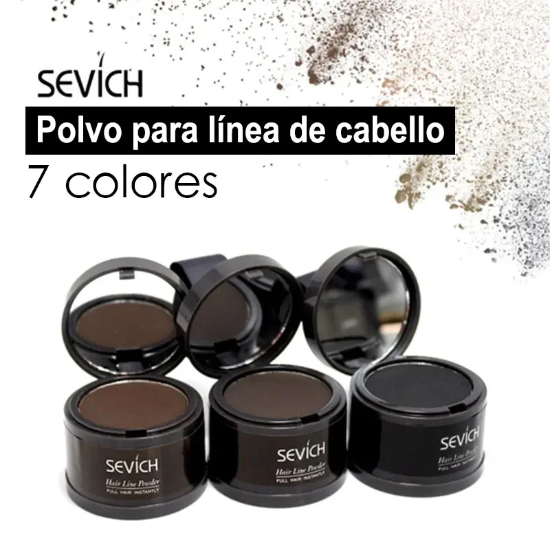 Sevich Hair Filling Powder Hairline Repair Powder Fluffy Thin Line Shadow Forehead Makeup Hair Concealer Root Cover Up