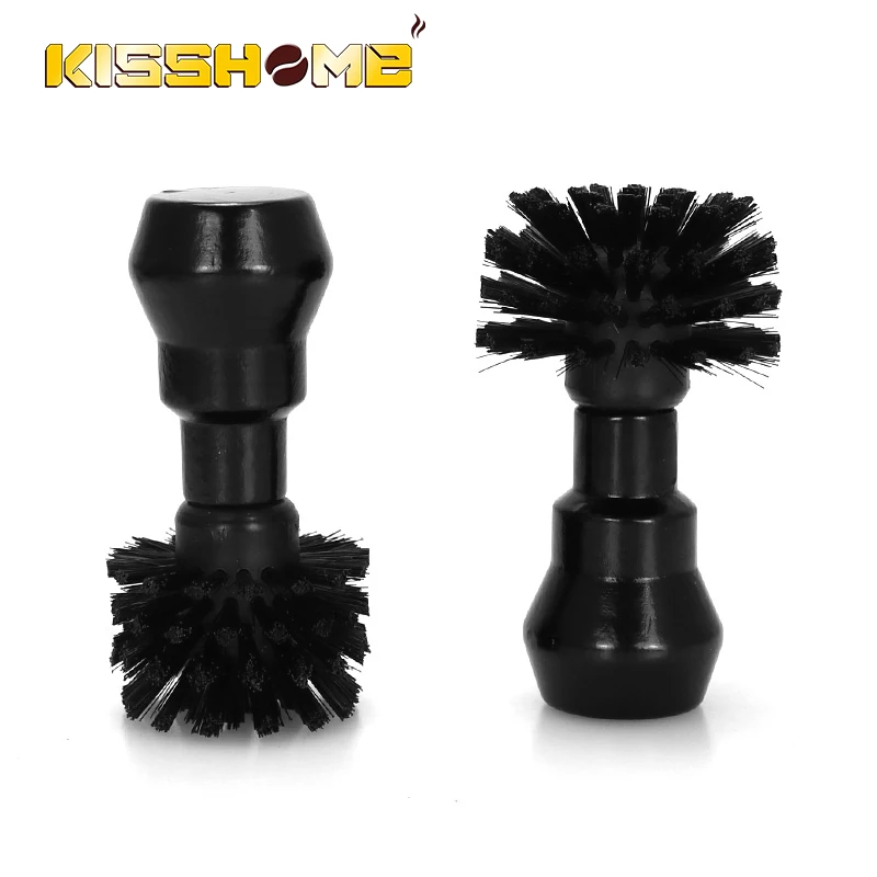 Coffee Brush Portafilter Basket Cleaning 51mm 54mm 58mm Wooden Barista Clean Brushes Espresso Machine Accessories