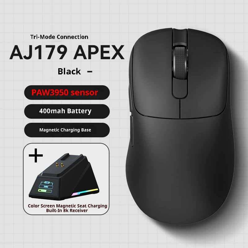 AJ179 Apex Customized Wireless Mouse AJAZZ 58g Lightweight Long