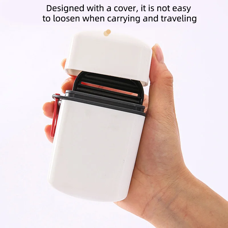 Mini Travel Soap Box With Lid Sealed Portable Soap Case Drainer Soap Dishes For Kitchen Sink Bathroom