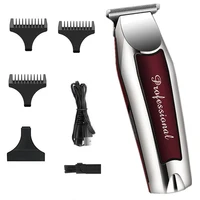 Rechargeable cordless hair trimmer for men grooming professional electric hair clipper beard hair cutting machine edge outline 5