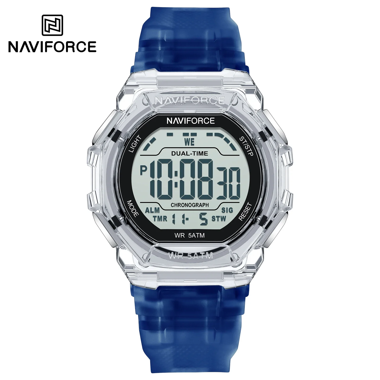 NAVIFORCE Waterproof Multifunction Digital Sports Watch for Men