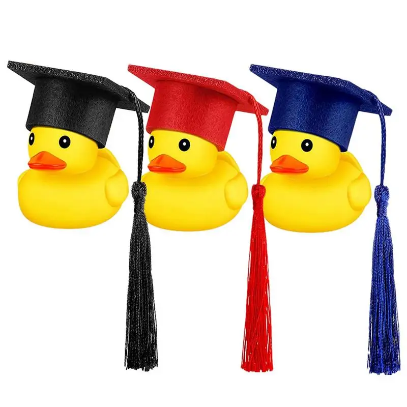 

Выпускные утки, черные взрослые шапки для бакалавра, шапка для выпускного, ежегодные шапки, подарки на выпускной, искусственное украшение