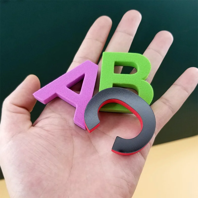 24-76pcs Magnetic Alphabet Letters EVA Foam Refrigerator Stickers Toddlers Kids Learning Spelling Counting Educational Toys Gift 4