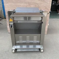 Commercial Pig Pork Meat Skin Peeling Machine Pork Lamb Beef Skin Slice Fat Remove Skinner Cut Machine Skin Peeler 1