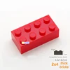 80pcs Bulk Building Blocks Thick Figures Bricks 2x4 Dots Educational Creative Size Compatible With 3001 Plastic Toy for Children 6